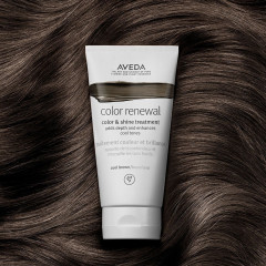 Aveda Color Renewal Color & Shine Treatment Cool Brown Обновление цвета Уход за цветом и блеском