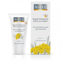 NIKEL Reichhaltige Feuchtigkeitscreme Immortelle 50ml Насыщенный увлажняющий крем Бессмертник 50мл