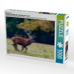 CALVENDO Puzzle CALVENDO Puzzle Emotionale Momente: Hirschbrunft. Part III. Пазл CALVENDO Пазл Эмоциональные моменты: Оленья гонка. Часть 3