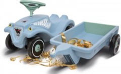 BIG BIG-Bobby-Car-Classic Ltd. Edition 50 Years inkl. Anhanger Caddy БОЛЬШОЙ Бобби Кар Классик ООО Издание 50 Years с тележкой для прицепа