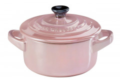 Le Creuset LE CREUSET Mini-Cocotte Chiffon Pink Meta METALLICS pink LE CREUSET Mini Cocotte Шифон Розовый Мета МЕТАЛЛИКИ
