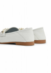 Tommy Hilfiger CHAIN  Slip-ons ecru ЦЕПЬ слипоны экрю