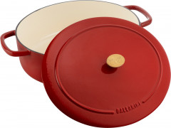 BALLARINI BALLARINI Gusseisen Br\u00e4ter oval 33 cm rot BALLARINI Чугунная жаровня овальная 33 см