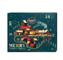 SET: BALEA Adventskalender 2025 Men + Women, НАБОР: BALEA Адвент-календарь 2025 для женщин + для мужчин, 24+24 бьюти сюрприза