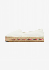 Tommy Hilfiger SIGNATURE MONOGRAM  Espadrilles ecru ПОДПИСЬ МОНОГРАММА Эспадрильи экрю