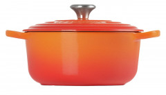 Le Creuset LE CREUSET Br\u00e4ter rund 28cm Ofenrot SIGNATURE orange LE CREUSET жаровня круглая 28см для духовки красная SIGNATURE