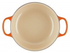 Le Creuset LE CREUSET Br\u00e4ter rund 28cm Ofenrot SIGNATURE orange LE CREUSET жаровня круглая 28см для духовки красная SIGNATURE