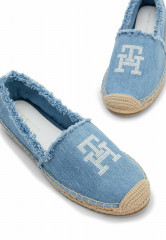 Tommy Hilfiger MONOGRAM  Espadrilles denim МОНОГРАММА Эспадрильи джинсовая ткань