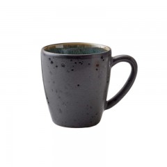 Bitz Bitz Gastro black / green Becher mit Henkel klein 0,19 L / h: 8 cm Кружка Bitz Gastro черная/зеленая с ручкой маленькая 0,19 л / высота: 8 см