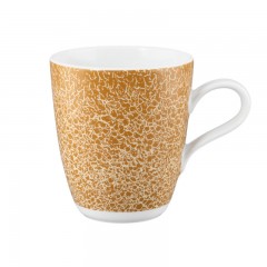 Seltmann Weiden Seltmann Weiden Life Molecule Amber Gold Becher mit Henkel 0,40 L Кружка Seltmann Weiden Life Molecule Amber Gold с ручкой 0,40 л