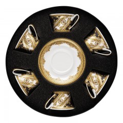 Rosenthal meets Versace Rosenthal Versace I love Baroque Teetasse 0,22 L 6x Obertasse / 6x Untertasse Rosenthal Versace I love Baroque чашка для чая 0,22 л 6x чашек / 6x блюдец