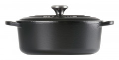 Le Creuset LE CREUSET Br\u00e4ter oval 29 cm Schwarz SIGNATURE schwarz LE CREUSET Br&amp;gt;4ter овал 29 см черный SIGNATURE