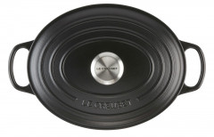 Le Creuset LE CREUSET Br\u00e4ter oval 29 cm Schwarz SIGNATURE schwarz LE CREUSET Br&amp;gt;4ter овал 29 см черный SIGNATURE
