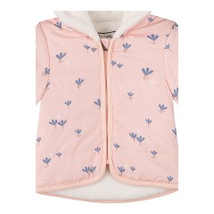 Sanetta Steppjacke mit Plusch Blumen Стеганая куртка с плюшевыми цветами