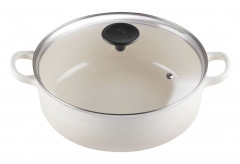 Le Creuset LE CREUSET Br\u00e4ter 24 cm RISOTTO Meringue LE CREUSET Br&amp;gt;4ter РИЗОТТО 24 см