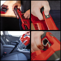 Einhell Einhell Akku-Hand-und Stielstaubsauger Einhell Akku Stielsauger TE-SV 18 Li solo beutellos Zyklonsauger inkl., beutellos  Беспроводной ручной пылесос Einhell Беспроводной пылесос Einhell TE-SV 18 Li Solo без мешка с циклонным пылесосом, без мешка