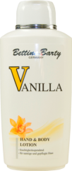 Bettina Barty Hand & Bodylotion Vanilla Лосьон для рук и для тела Vanilla, 500 мл