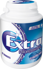 EXTRA Professional Strong Mint Жевательная резинка без сахара, 46 шт