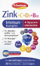 Schaebens Zink + C + D + B12 Immun-Kur 30 Tabletten, Комплекс с цинком и витаминами C, D3 и B12 для поддержки иммунитета, 30 таблеток