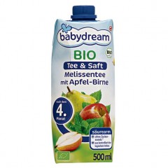 babydream Bio Чай и Saft MelissenЧай mit Apfel-Birne 500 г