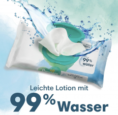 Pampers Harmonie Aqua Baby Wipes Box Детские Влажные салфетки Аква 99% воды, 48 шт (1 упаковка)