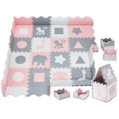 Krabbelmatte XXL mit Rand 150 x 150 x 1 cm Коврик для ползания XXL с бордюром 150 x 150 x 1 см