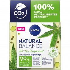 Nivea Natural Balance Hanf Tagespflege Дневной уход с коноплей Natural Balance