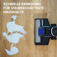 JASHEN JASHEN Nass-Trocken-Akkusauger F12, 220,00 W, beutellos, getrennte Frisch- und Schmutzwassertanks, fur alle Hartboden, automatische Selbstreinigung der Putzrolle  Беспроводной пылесос JASHEN для влажной и сухой уборки F12, 220,00 Вт, без мешка, отд