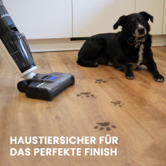 JASHEN JASHEN Nass-Trocken-Akkusauger F12, 220,00 W, beutellos, getrennte Frisch- und Schmutzwassertanks, fur alle Hartboden, automatische Selbstreinigung der Putzrolle  Беспроводной пылесос JASHEN для влажной и сухой уборки F12, 220,00 Вт, без мешка, отд