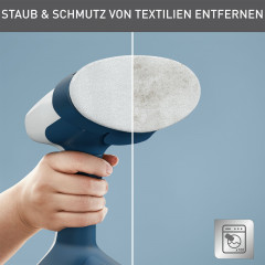 Tefal Tefal Dampfburste DT7170 Access Steam Easy, 1400 W, 150 ml Wassertank, 2,6 m Netzkabel, bis zu 8 Min. Steamen  Паровая щетка Tefal DT7170 Access Steam Easy, 1400 Вт, резервуар для воды 150 мл, сетевой кабель 2,6 м, отпаривание до 8 минут