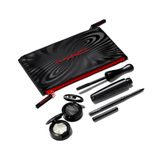 МАC Hypnotizing Holiday Now you see me Extra Dimension Eye Kit Smoky, МАК Набор для макияжа глаз в подарочной упаковке, Дымчато-серый