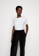 Tommy Hilfiger WIDE LEG PANTS Tracksuit bottoms black ШИРОКИЕ БРЮКИ Спортивные штаны черный