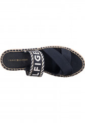 Tommy Hilfiger PANTOLETTEN Mules dunkelblau СЛАЙДЫ Мюли темно-синий