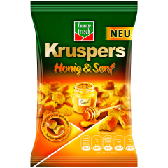 Funny-frisch Пшеничные Крекеры с Мёдом и горчией 120г