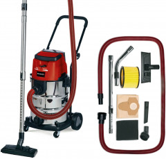 Einhell Einhell Nass-Trocken-Akkusauger TE-VC 36/30 Li S-Solo, 900 W, mit Beutel, Power X-Change, ohne Akku und Ladegerat  Беспроводной пылесос Einhell для влажной и сухой уборки TE-VC 36/30 Li S-Solo, 900 Вт, с сумкой, Power X-Change, без аккумулятора и 