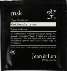 Jean&amp;Len GesichtsMaske Маска для лица MEN, 8 мл
