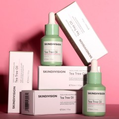 SkinDivision 100 % Pure Tea Tree Oil  100% чистое масло чайного дерева