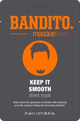 Masquebar (Маскебар) Bandito Keep it Smooth TuchMaske Маска для лица, 1 шт.