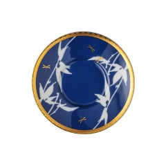 Rosenthal Rosenthal Heritage Turandot blue Espressoobertasse / Mokkaobertasse 0,07 L mit Untertasse 2-tlg. Rosenthal Heritage Turandot синяя чашка для эспрессо / чашка для мокко 0,07 л с блюдцем, 2 шт.