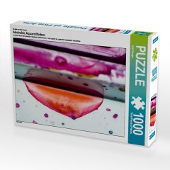 CALVENDO Puzzle CALVENDO Puzzle Abstrakte Aquarellfarben Пазл CALVENDO Puzzle Абстрактные акварели