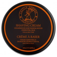 Castle Forbes Shaving Cream Cedarwood and Sandalwood  Крем для бритья Кедр и Сандал