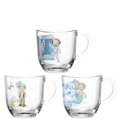 Leonardo Leonardo Kindertassenset 5-tlg. BAMBINI AVVENTURA bunt gemustert Набор детских чашек Leonardo, 5 предметов. БАМБИНИ АВВЕНТУРА