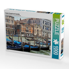 CALVENDO Puzzle CALVENDO Puzzle Canale Grande mit Gondeln Пазл CALVENDO Puzzle Canale Grande с гондолами