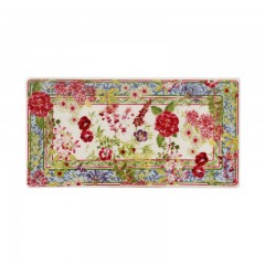 Gien Fayencerie Gien 'Millefleurs' Platte rechteckig klein 19,3 x 10 cm Gien &quot;Millefleurs&quot; Тарелка прямоугольная маленькая 19,3 x 10 см