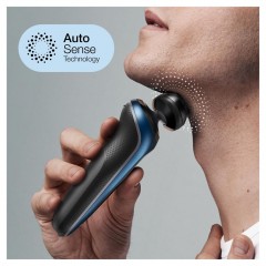 Braun Elektrischer Rasierer fur Manner quot;Series 6 60-B1200squot; in Blau  Электробритва мужская "Series 6 60-B1200s" в синем