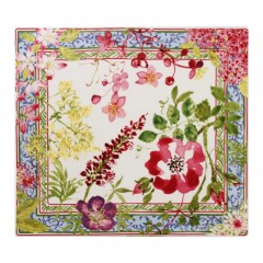 Gien Fayencerie Gien 'Millefleurs' Platte recheckig 29,5 x 26,5 cm Gien &quot;Millefleurs&quot; Тарелка прямоугольная 29,5 x 26,5 см