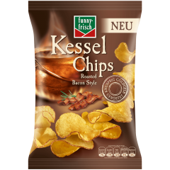 Funny-frisch Чипсы картофельные Обжаренный Бекон 120г