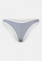 Tommy Hilfiger HIGH LEG Bikini bottoms indigo blue/white HIGH LEG Плавки бикини синий индиго/белый