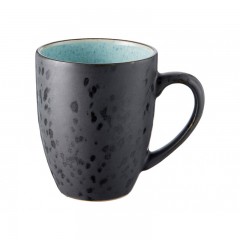 Bitz Bitz Gastro black / dark Becher mit Henkel Set 4-tlg. 0,30 L / h: 10 cm Набор кружек Bitz Gastro черный/темный с ручкой 4 шт. 0,30 л/ч: 10 см