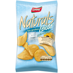 Lorenz Naturals leicht &amp; fein gesalzen Чипсы с солью 95г